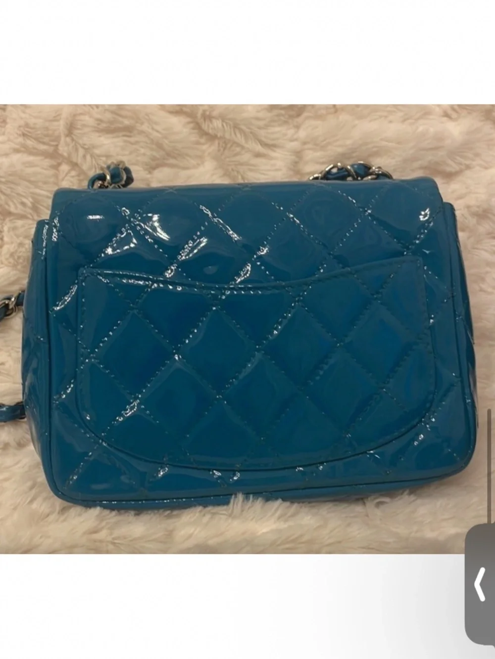 Vintage Chanel mini square flap